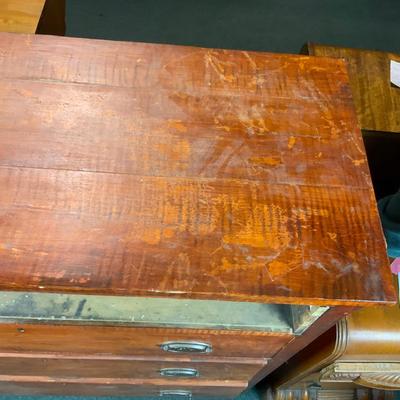 Lot 185 | Quilted Birdâ€™s Eye Maple Dresser