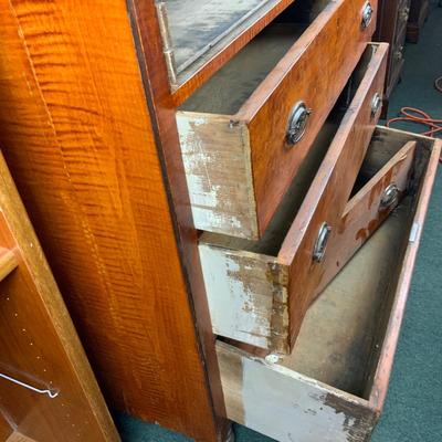 Lot 185 | Quilted Birdâ€™s Eye Maple Dresser