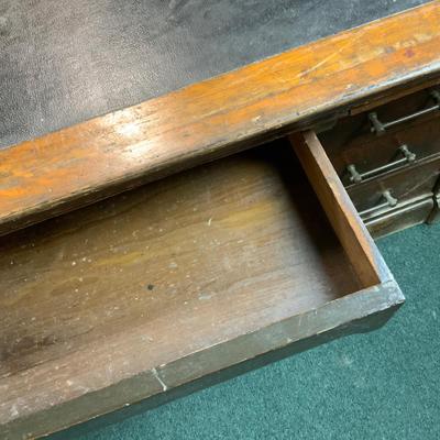 Lot 187 | Executive Leather Top Desk