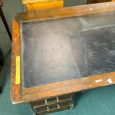 Lot 187 | Executive Leather Top Desk