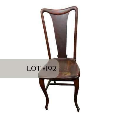 Lot 192 | Single Mahogany Dining Chair