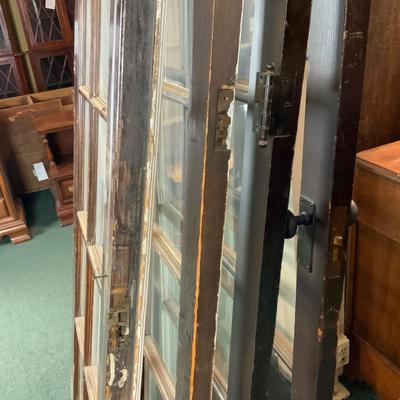 Lot 195 | Set of 4 Tall Doors | Architectural Salvage