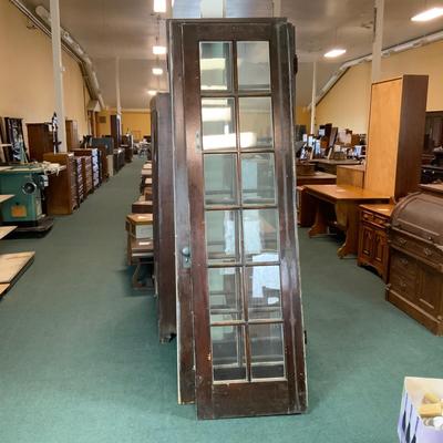 Lot 195 | Set of 4 Tall Doors | Architectural Salvage