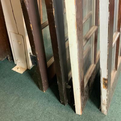 Lot 195 | Set of 4 Tall Doors | Architectural Salvage