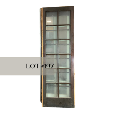 Lot 197 | Set of Four Tall Salvaged Doors