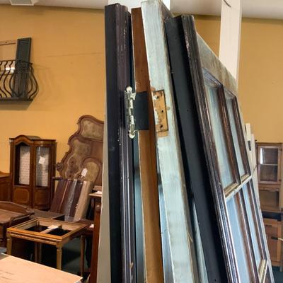 Lot 198 | Four 12-Window Architectural Salvage Doors
