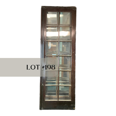 Lot 198 | Four 12-Window Architectural Salvage Doors