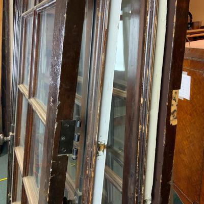 Lot 198 | Four 12-Window Architectural Salvage Doors
