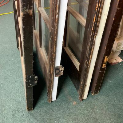 Lot 198 | Four 12-Window Architectural Salvage Doors