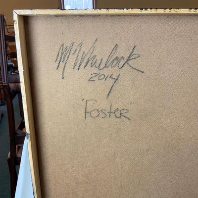 Lot 203 | â€œFosterâ€ Robertson Mixed Media