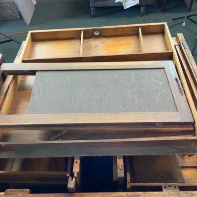 Lot 208 | Large Disassembled Desk