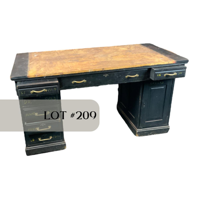 Lot 209 | Impressive Painted Desk