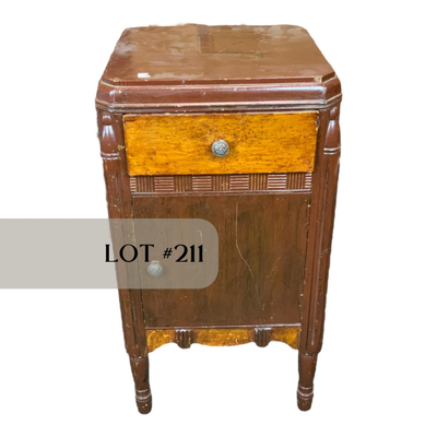 Lot 211 | Art Deco Nightstand