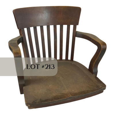 Lot 213 | Taylor Office Chair with Arms | No Base