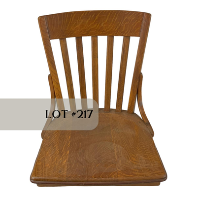 Lot 217 | Armless Office Chair | No Base