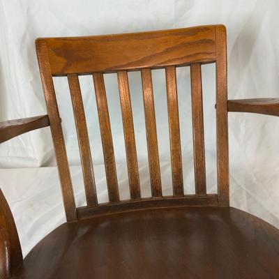 Lot 215 | Oak Office Chair | No Base