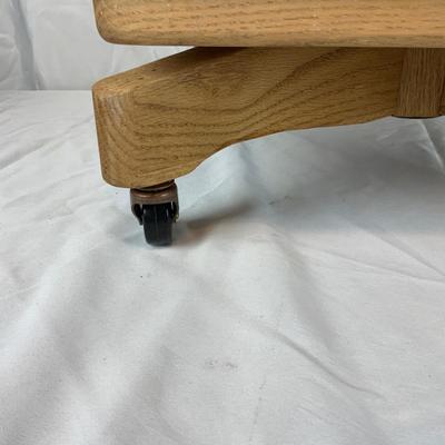 Lot 220 | Oak Office Chair and Base
