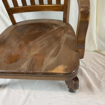 Lot 221 | University of Wisconsin Office Chair and Base