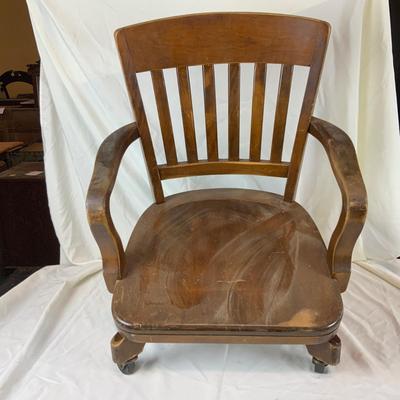 Lot 221 | University of Wisconsin Office Chair and Base