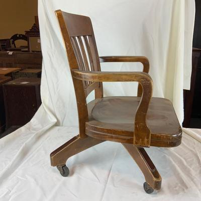 Lot 221 | University of Wisconsin Office Chair and Base