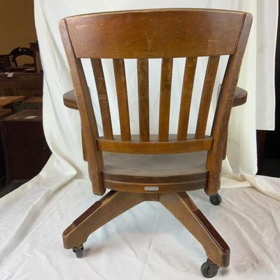 Lot 221 | University of Wisconsin Office Chair and Base