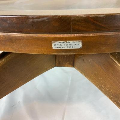 Lot 221 | University of Wisconsin Office Chair and Base