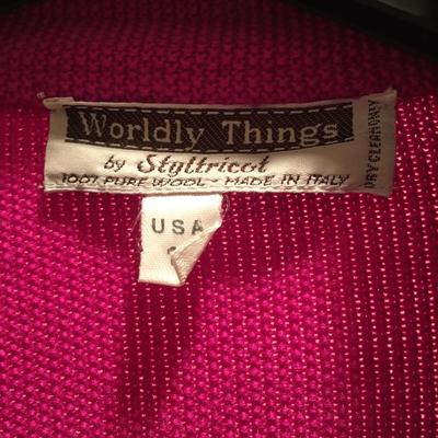 Worldy Things wool sweater