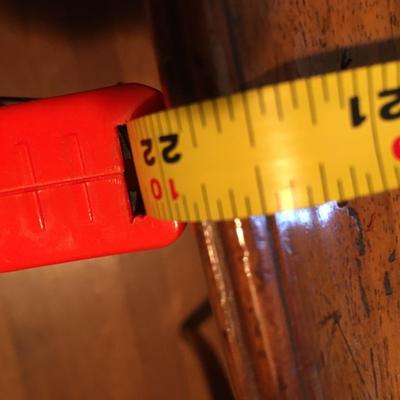 Classic wood side table