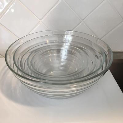 Duralex glass bowls.