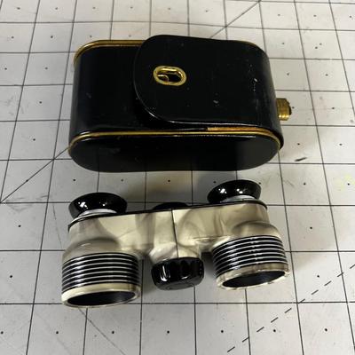 Pair of ALDEN Opera Glasses with Case