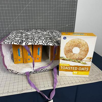 6 Boxes of Toasted Oats 