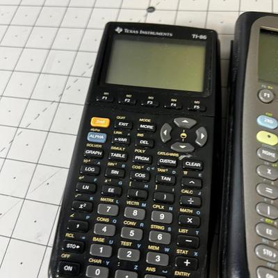 3 Scientific Texas Instrument Calculators 
