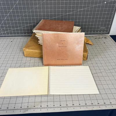 Vintage Lined Tablets from Granite School Dist. 