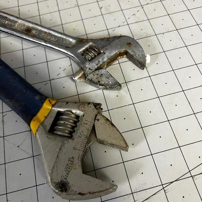 2 Crescent Wrenches