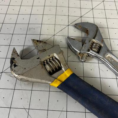 2 Crescent Wrenches
