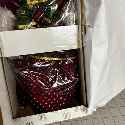 New Porcelain Christmas Doll