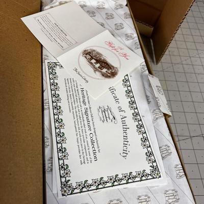 New Porcelain Christmas Doll