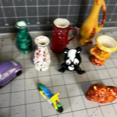 A Pile of Hand Crafted Ceramics. 