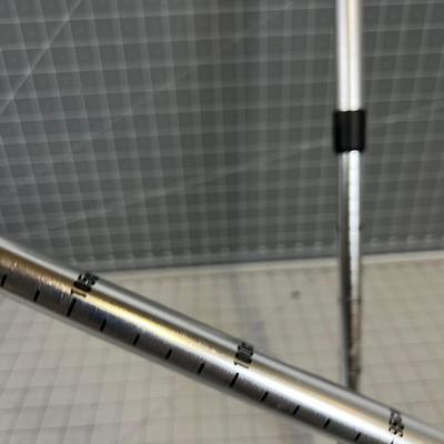 2 Adjustable Cane / Walking Sticks with Flashlights. 