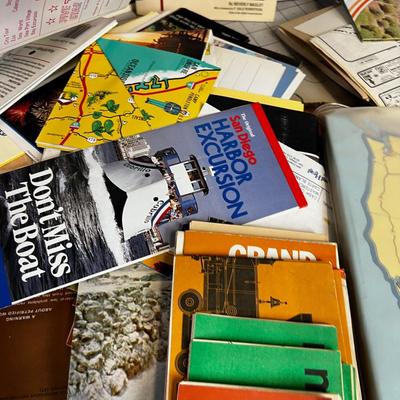 Maps, Travel Pamphlets, National Parks & Campgrounds