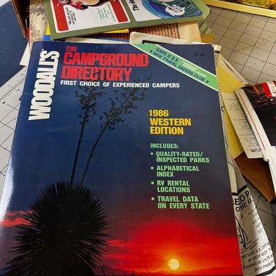 Maps, Travel Pamphlets, National Parks & Campgrounds