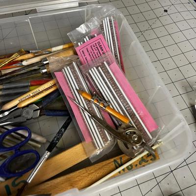 Art Utensils, Carving Tools for Clay, Paint Brushes