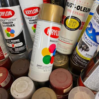 Tub Full of Spray Paint