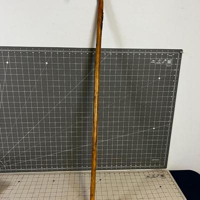 Antique Metal Tipped Cane 