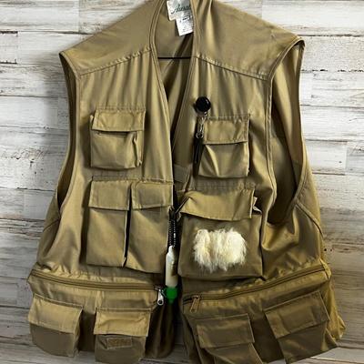 Vintage Fishing Vest Size XXL 