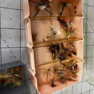 3 Boxes of Hand Tied Flies & Streamers for Fishing 