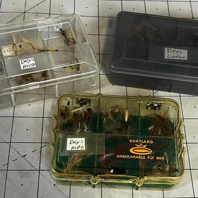 3 More Boxes of Hand Tied Flies 