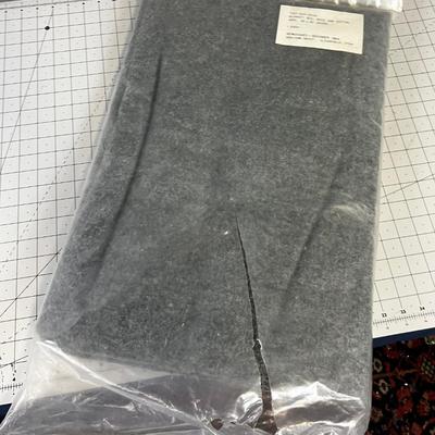 Wool Blanket Army or Civil Defense, Package in 1963 Clearfield Utah  