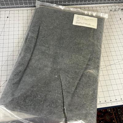 Wool Blanket Army or Civil Defense, Package in 1963 Clearfield Utah  