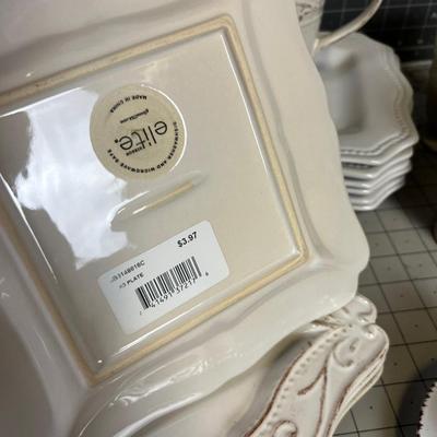 White Dishes Mixed Lot 